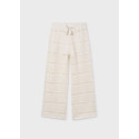 Pantalone lungo tipo crochet Bianc osso 035
