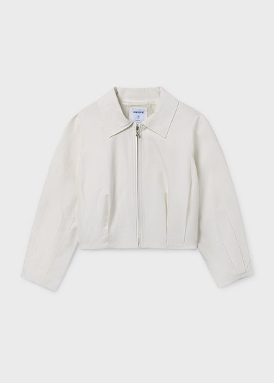 Giacca gabardina Ecru 034