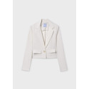 Giacca crepe Ecru 095