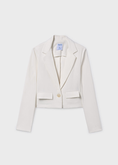 Giacca crepe Ecru 095