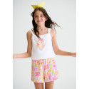 Comp. short stampato Lilac 064