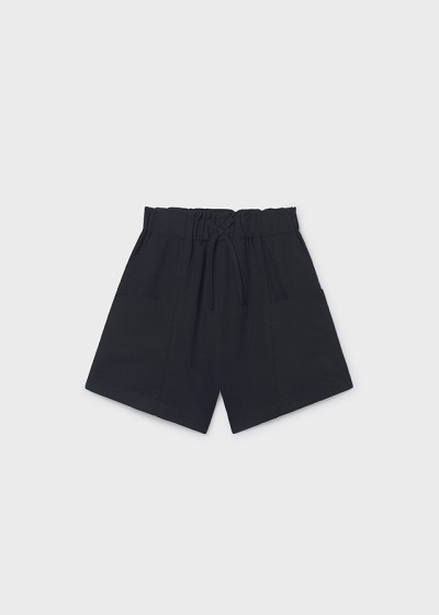 Pantalone corto tasche Nero...