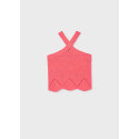 Top tricot halter Corallo 044