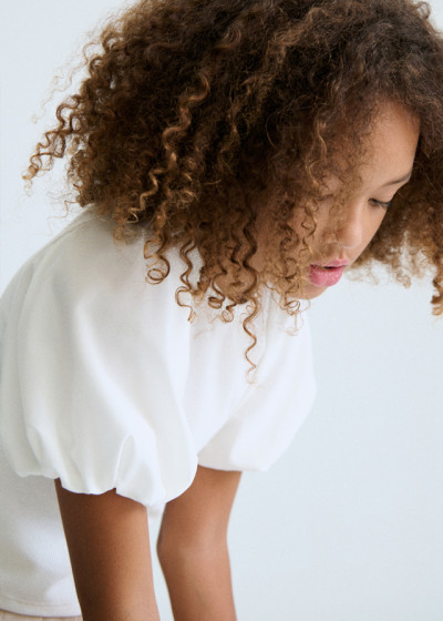 Maglietta m/c costine...