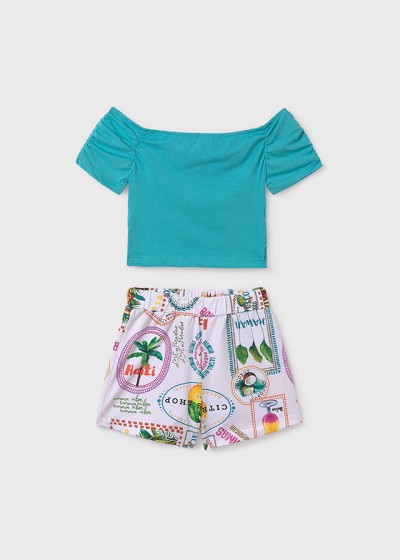 Compl. short stampato Agata...