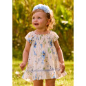 Vestitino bretelline stampato Cielo 094