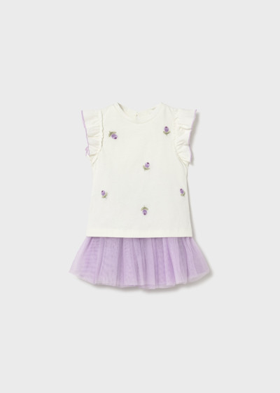 Compl. gonna tulle Malva 047