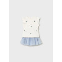 Compl. gonna tulle Cielo 045