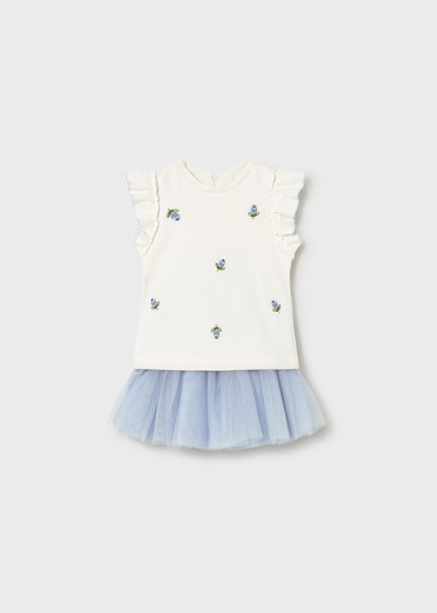 Compl. gonna tulle Cielo 045