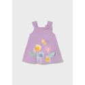 Vestito con grafica Lilac 068