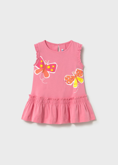 Vestito serigrafia Geranio 065