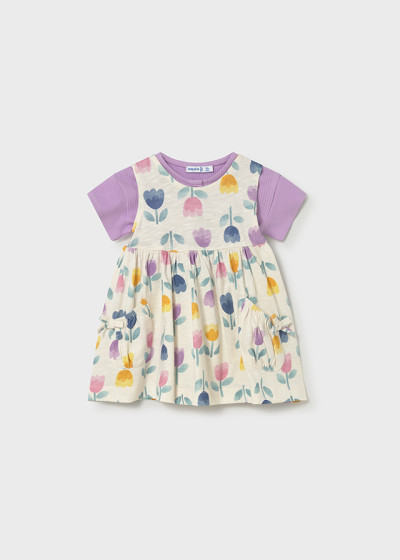 Vestito 2 pezzi Lilac 068