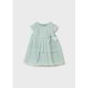 Vestito tulle plissettato Lago 038