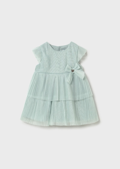 Vestito tulle plissettato...