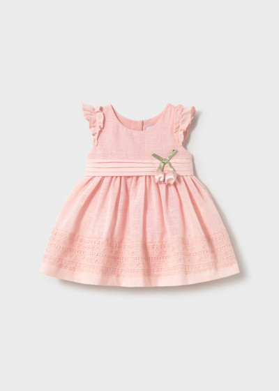 Vestito cinta guipur...