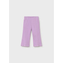 Leggings flared twill Lilac 022