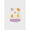 Compl. short grafica Lilac 062