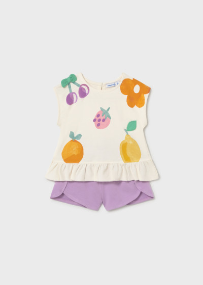 Compl. short grafica Lilac 062