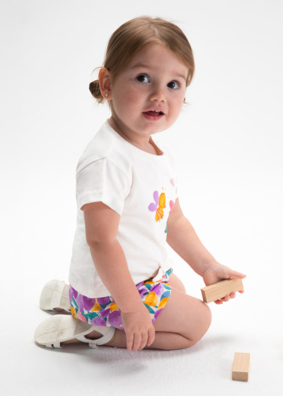 Compl. short 3 pezzi Lilac 046