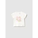 Maglia m/c Ecru bloss 092