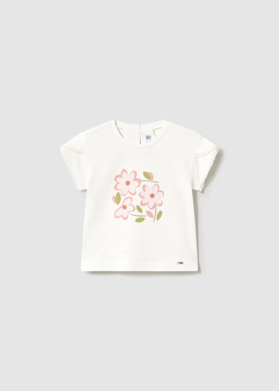 Maglia m/c Ecru bloss 092