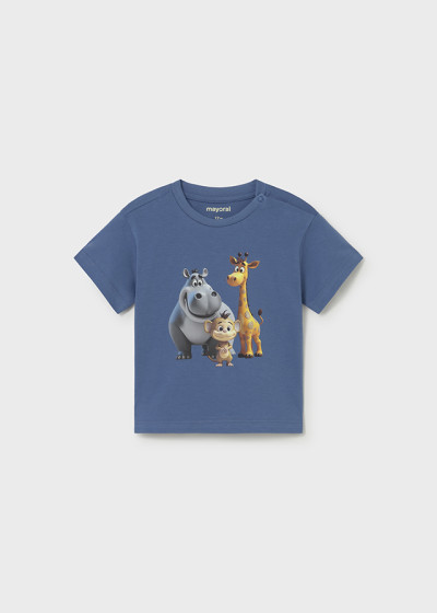 Maglietta m/c animal