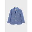 Giacca lino suiting Indaco 050
