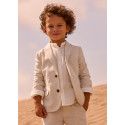 Giacca lino suiting Avena mez 046