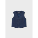 Gilet lino suiting Atlantico 028