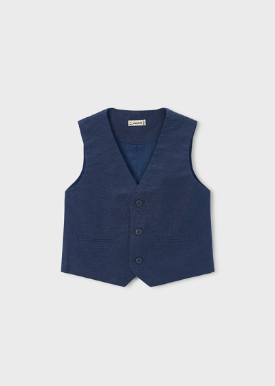 Gilet lino suiting...