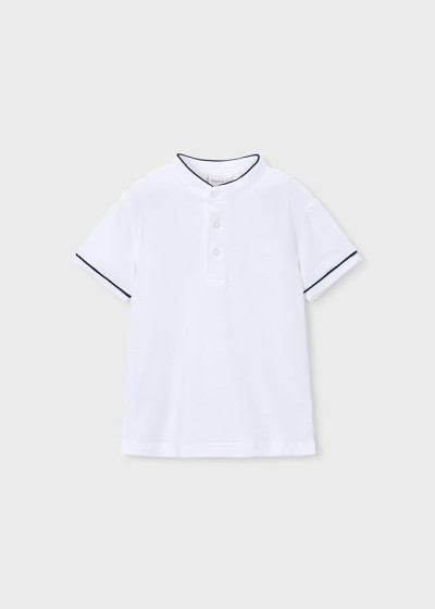 Polo m/c colletto alla...