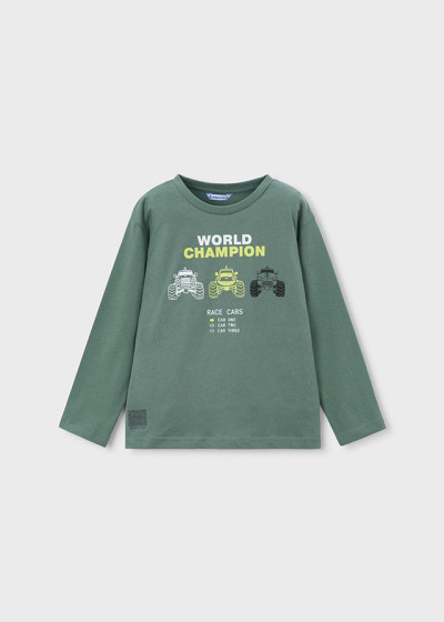 Maglietta m/l robot Verde 020