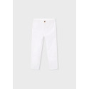 Pantalone cina basico Bianco 072
