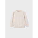 Jersey collo tondo basico Avena 054