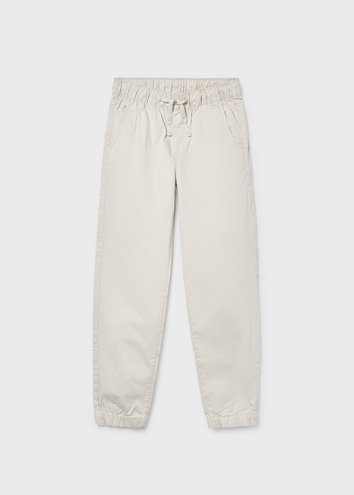 Pantalone jogger twill