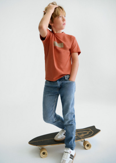 Pant. jeans regular fit basico