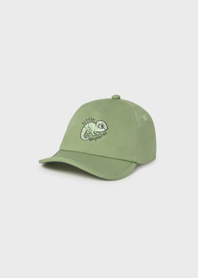 Cappello ricamo Verde 065