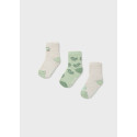 Set 3 calzini motivi Verde 087