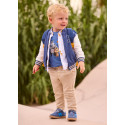 Pantalone lino relaxed Anacardo 061