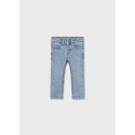 Pantalone soft denim 5 tasche Chiaro 057