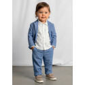 Pantalone lino elegante Capri 049