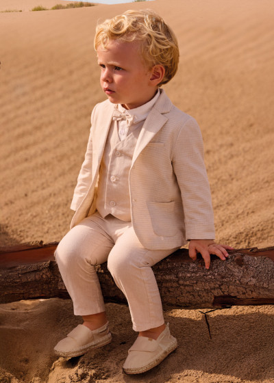 Pantalone lino elegante...