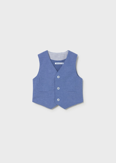 Gilet lino suiting Capri 017