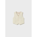 Gilet lino suiting Avena quad 016