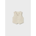 Gilet lino suiting Avena mez 014