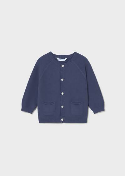Cardigan tricot girocollo...