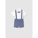 Compl. bermuda 3 pezzi lino Capri 064