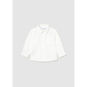 Camicia m/l lino Bianco 044