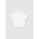 Camicia m/c lino Bianco 049