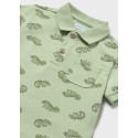 Polo m/c animale Verde 015